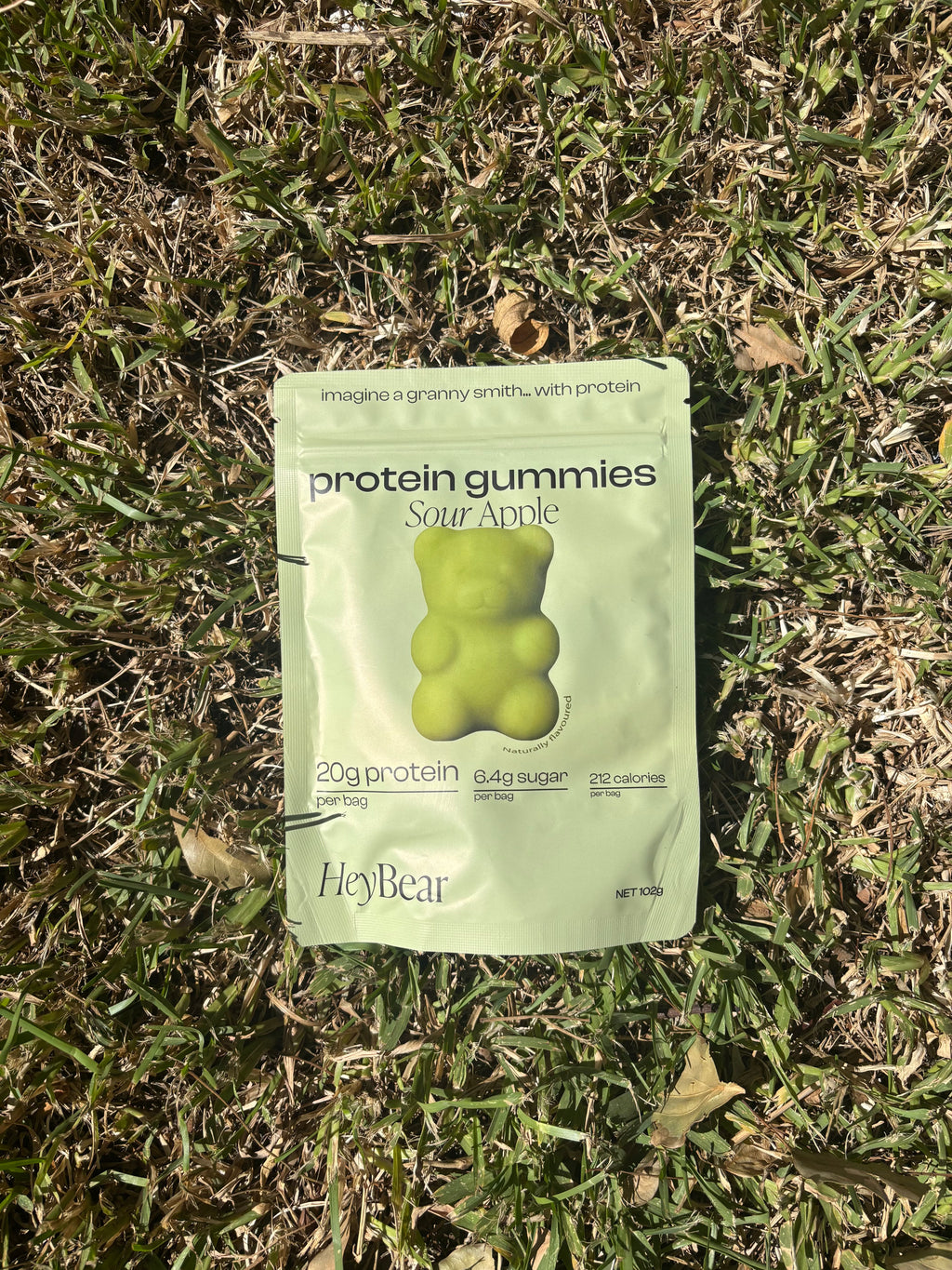Sour Apple Protein Gummies (3 x 102g Bags)