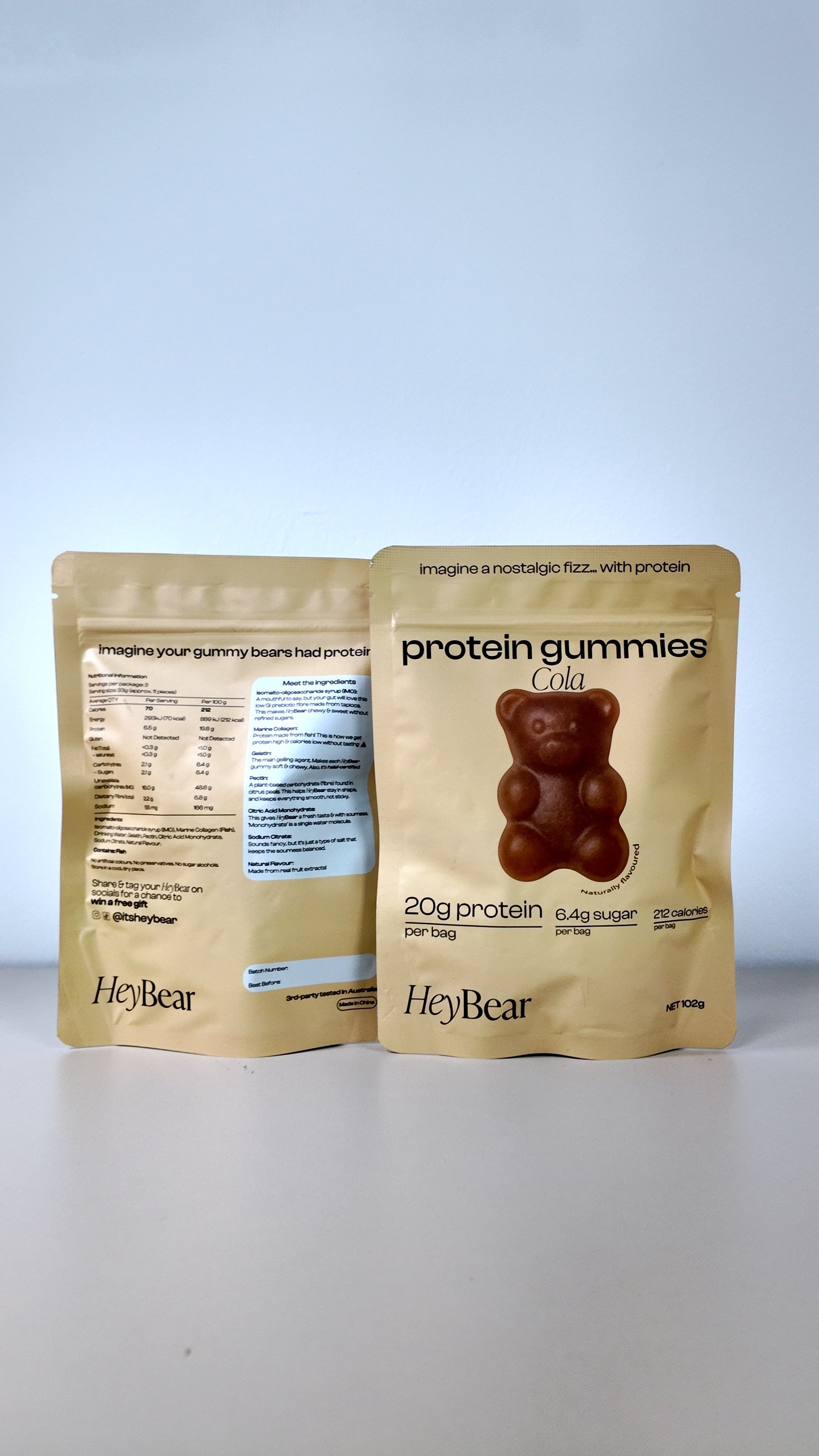 Variety Pack Protein Gummies (4 x 102g Bags)