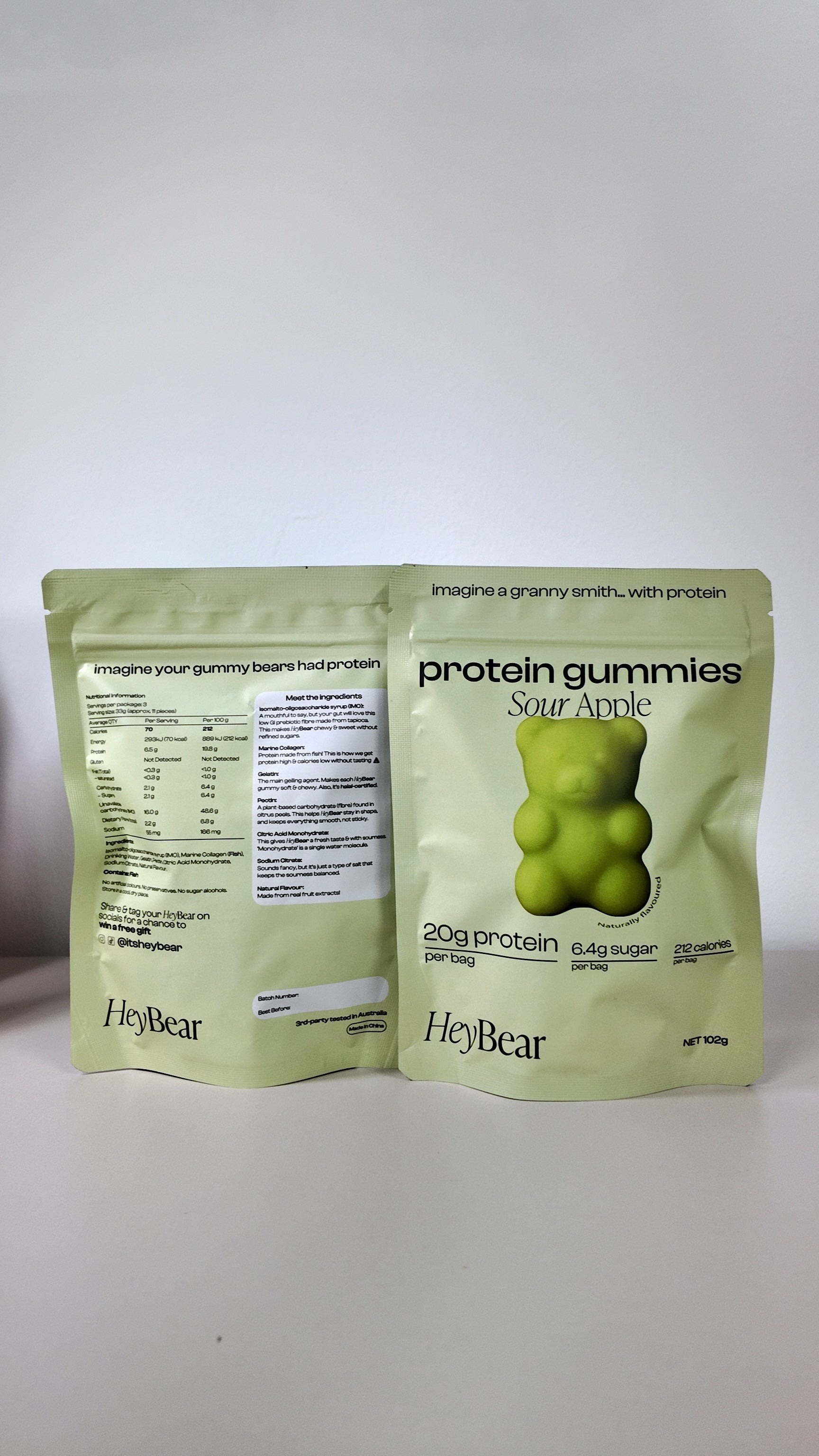 Sour Apple Protein Gummies (3 Pack)