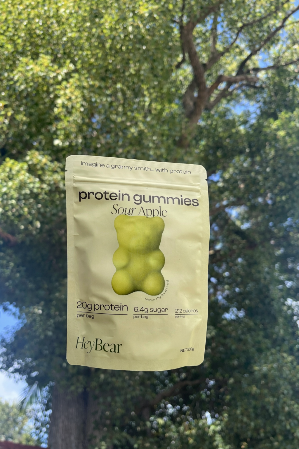 Sour Apple Protein Gummies (3 x 102g Bags)