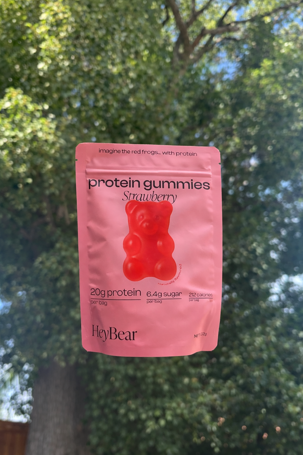 Strawberry Protein Gummies (3 x 102g Bags)