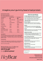 HeyBear Protein Gummy Bears - HeyBear