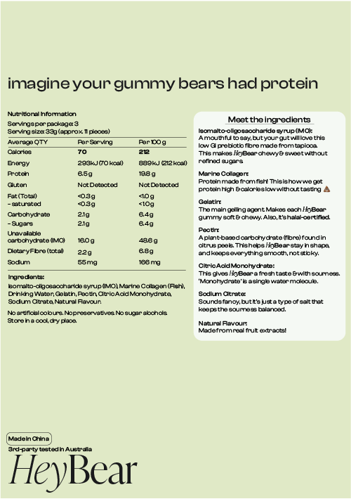 Grape Protein Gummies (3 Pack)