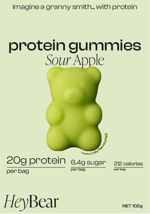 Sour Apple Protein Gummies (3 Pack)