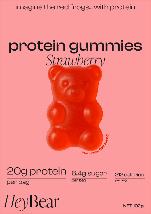 Strawberry Protein Gummies (3 Pack)